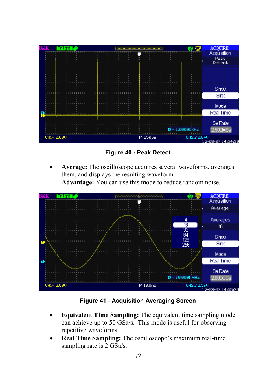 B&K Precision 2552-2559 - Manual User Manual | Page 72 / 159