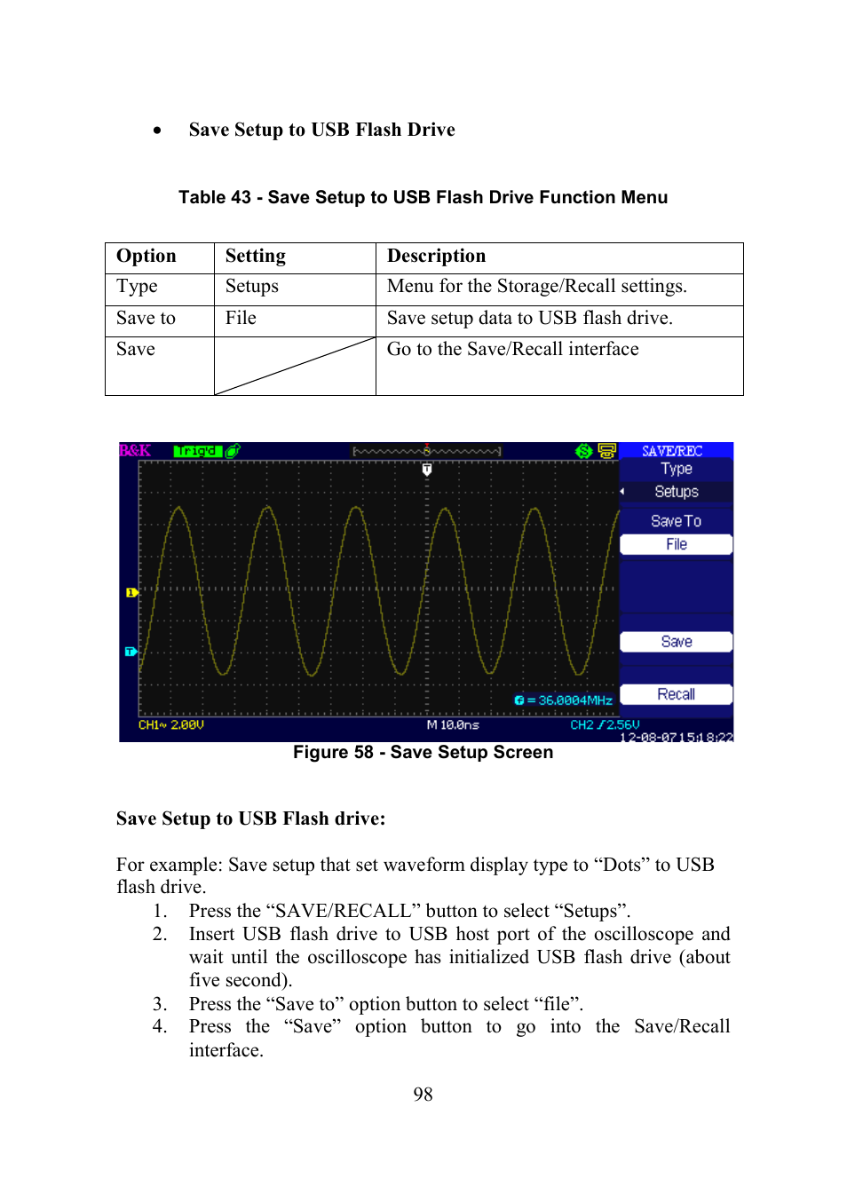 B&K Precision 2552-2559 - Manual User Manual | Page 98 / 159