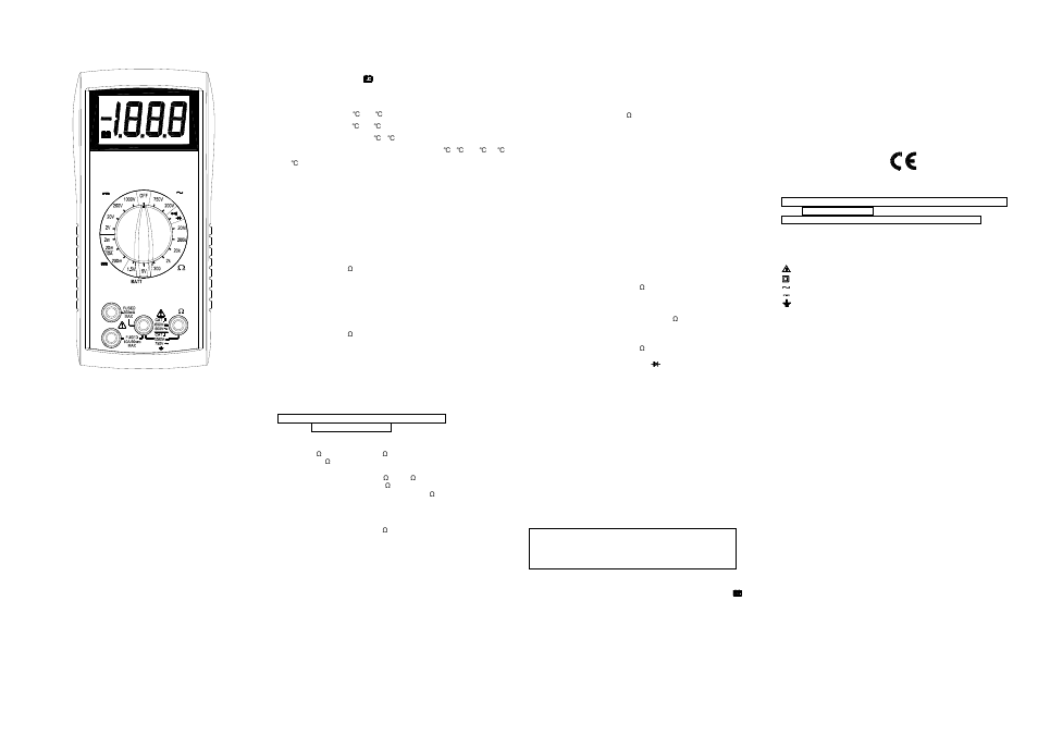 B&K Precision 2703C - Manual User Manual | 5 pages