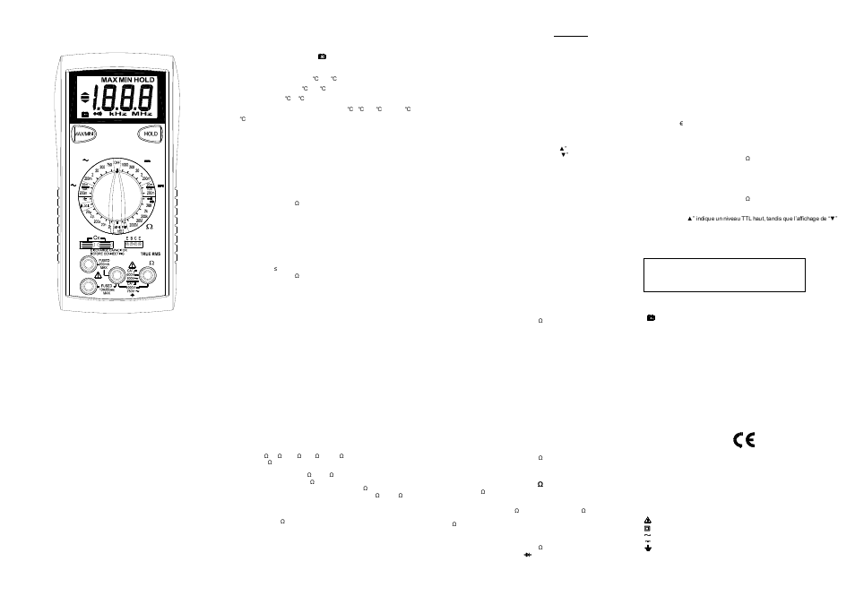 B&K Precision 2707B - Manual User Manual | Page 3 / 5