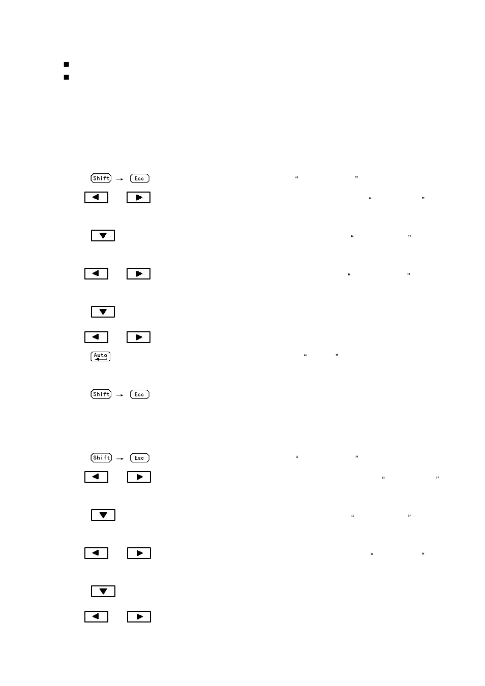 3 selecting the terminal character | B&K Precision 5491B - Manual User Manual | Page 39 / 78