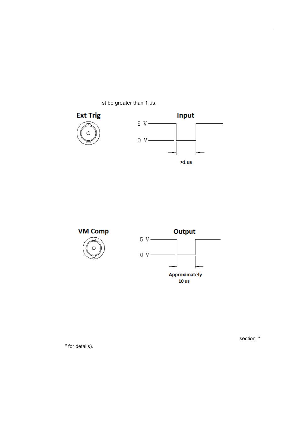 2 ext trig & vm comp, 3 buffer operations | B&K Precision 5492BGPIB - Manual User Manual | Page 44 / 111