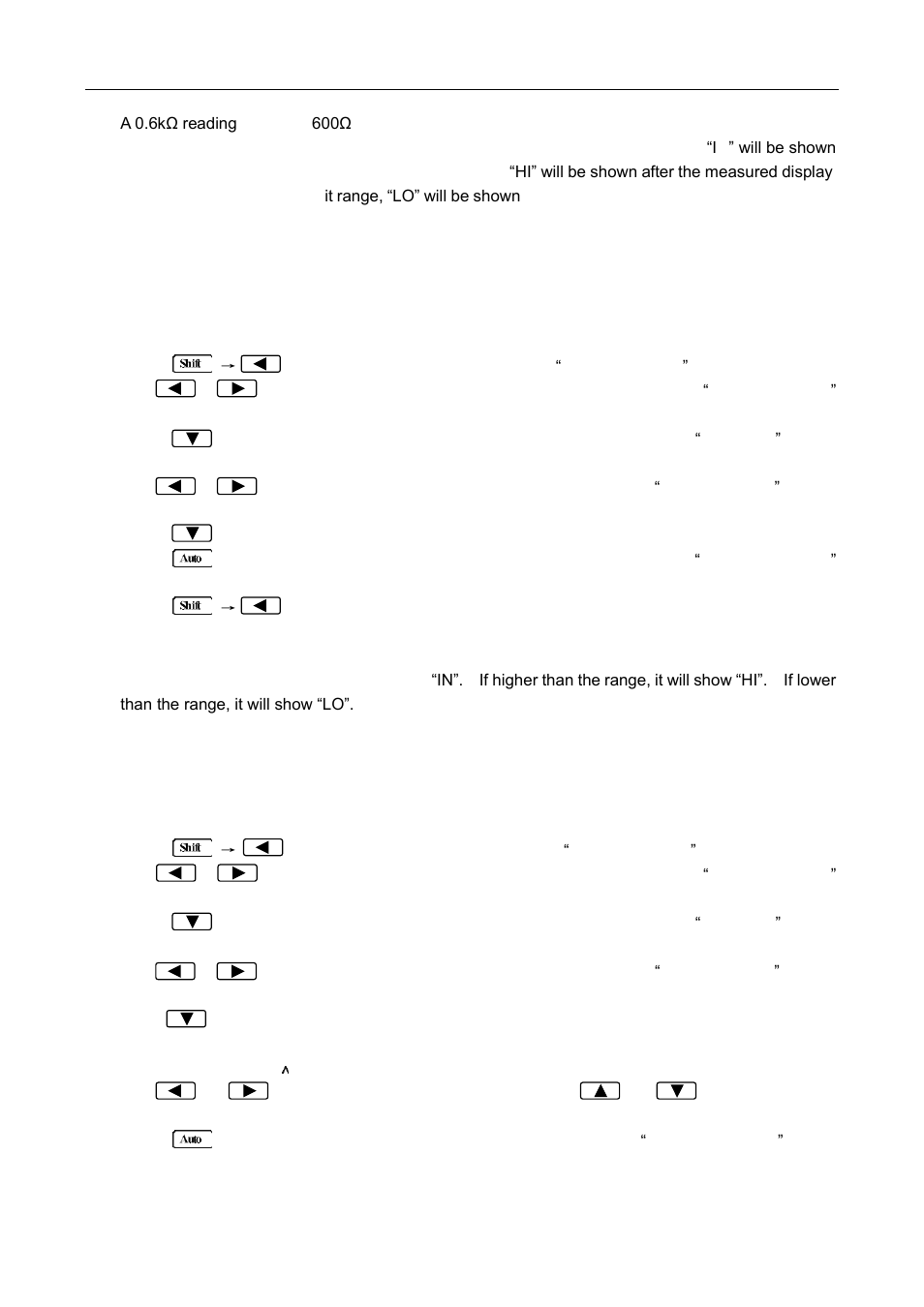 1 enabling limits, 2 setting limit values | B&K Precision 5492BGPIB - Manual User Manual | Page 48 / 111