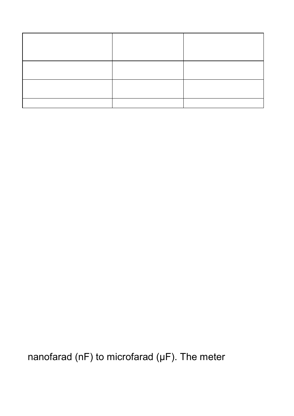 Error codes, Measurement tips | B&K Precision 830C - Manual User Manual | Page 99 / 113