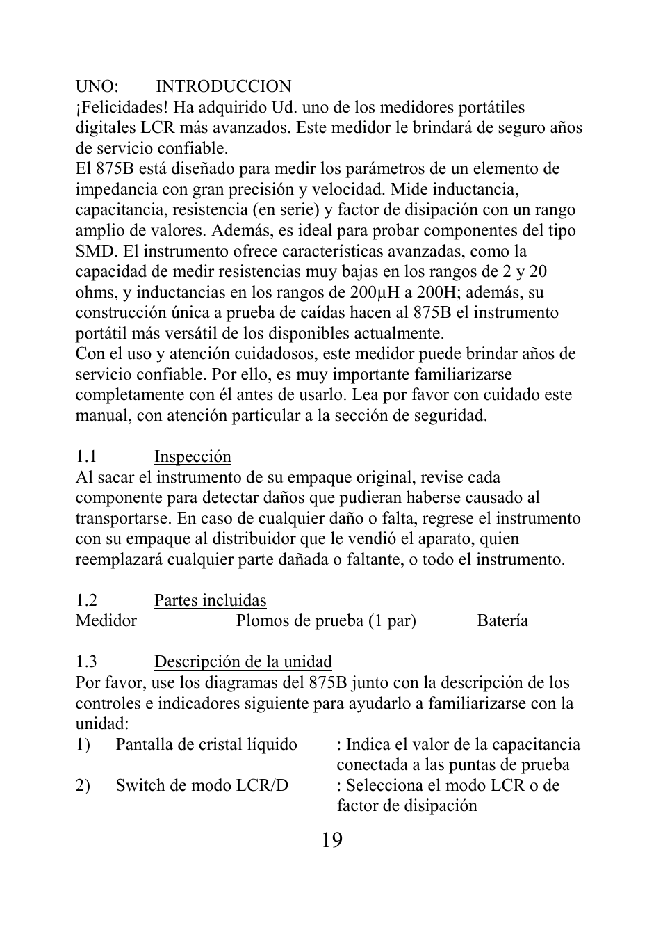 B&K Precision 875B - Manual User Manual | Page 21 / 37