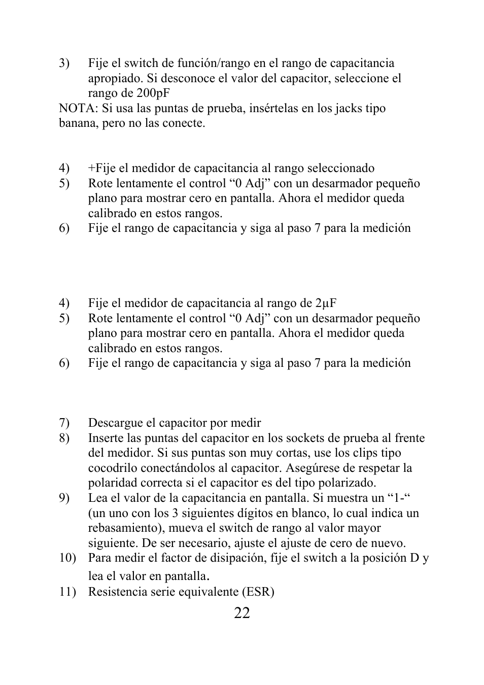 B&K Precision 875B - Manual User Manual | Page 24 / 37