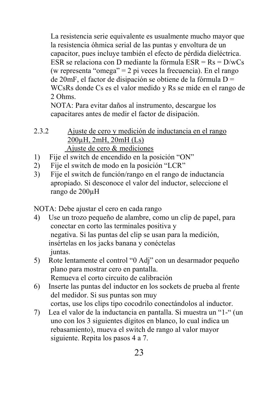 B&K Precision 875B - Manual User Manual | Page 25 / 37