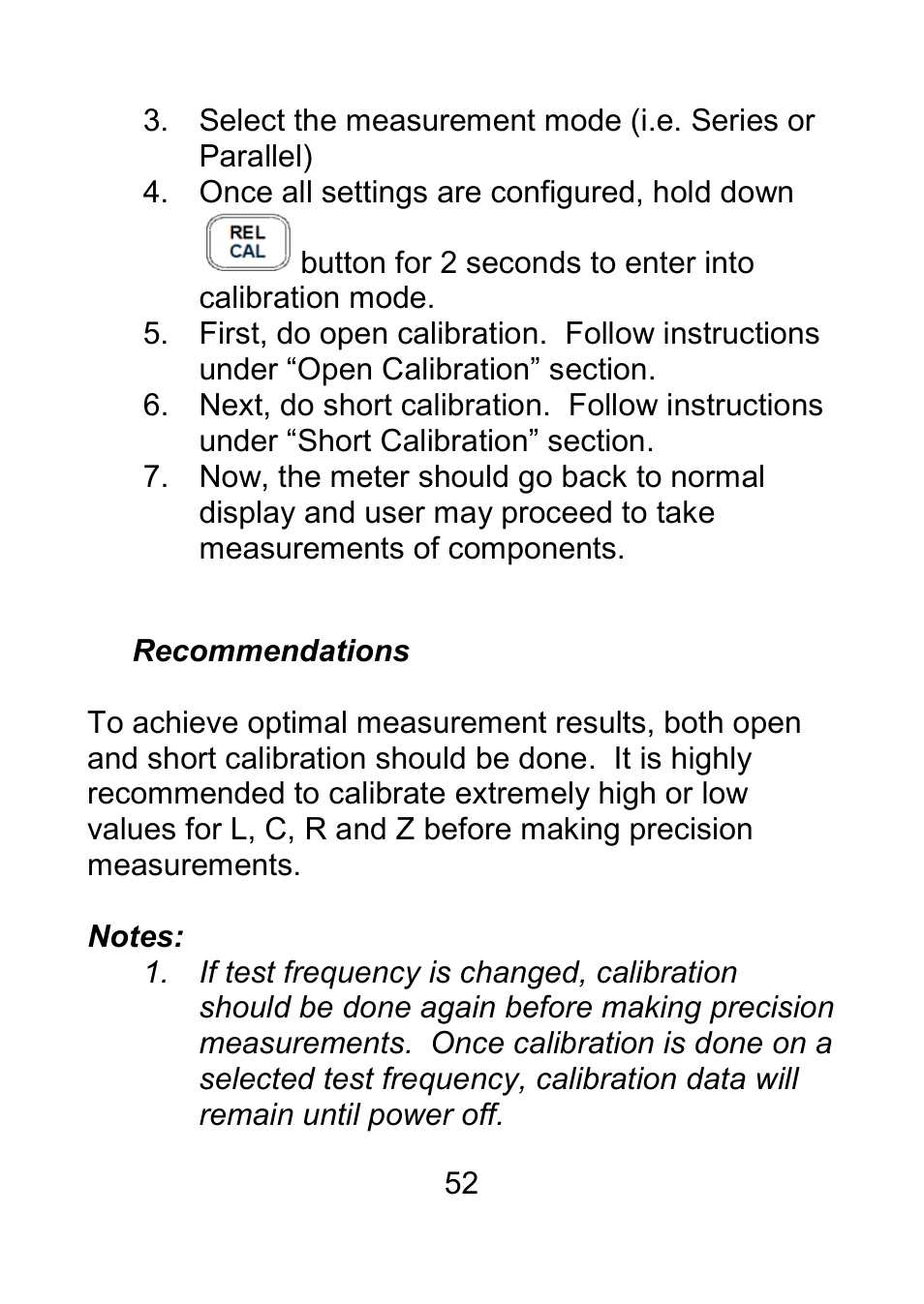 Recommendations | B&K Precision 879B - Manual User Manual | Page 54 / 104