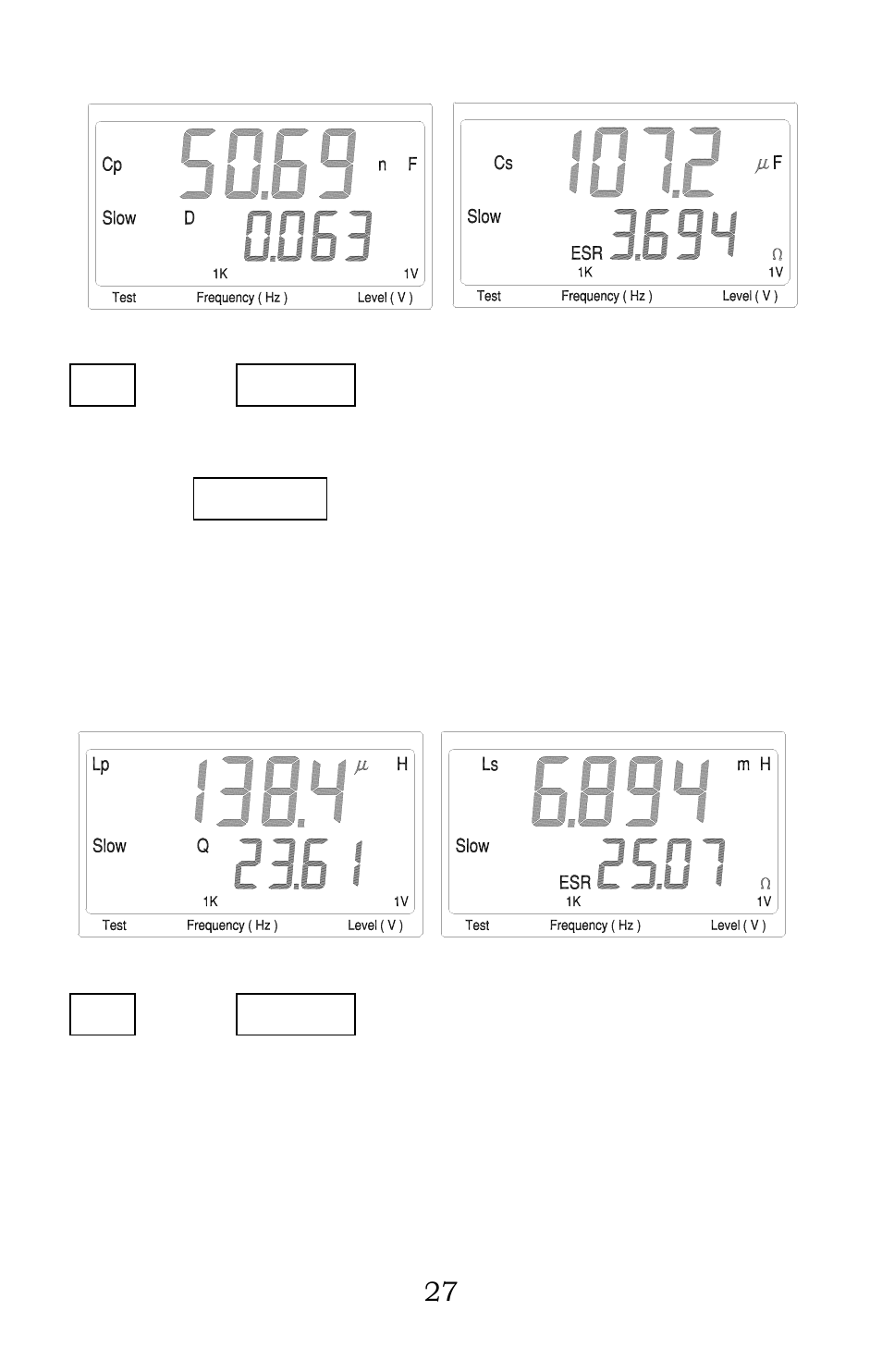 10 inductance measurement | B&K Precision 886 - Manual User Manual | Page 30 / 91