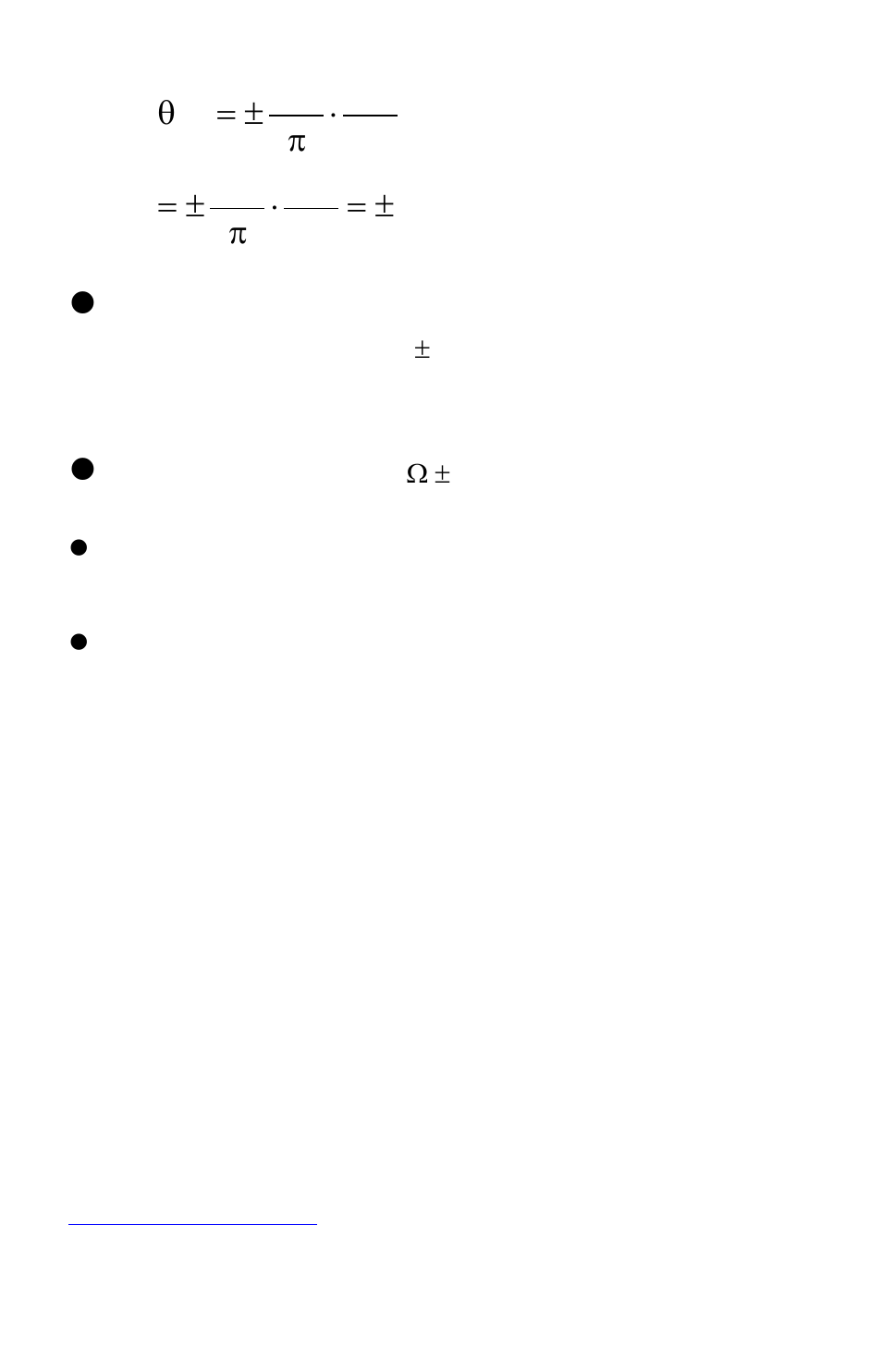 Π ± = ⋅ π ± = θ | B&K Precision 886 - Manual User Manual | Page 63 / 91