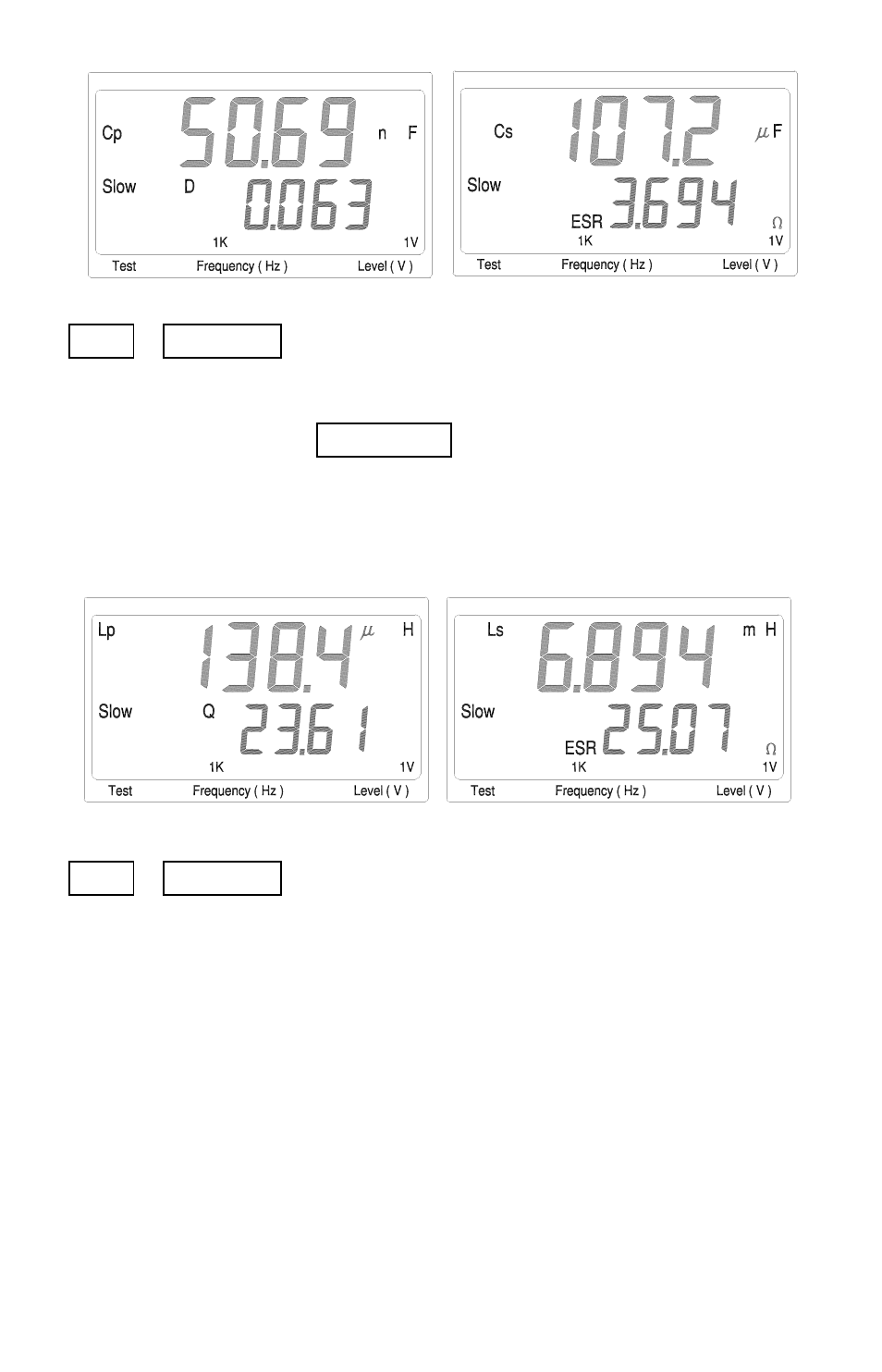 7 medición de inductancia | B&K Precision 886 - Manual User Manual | Page 74 / 91