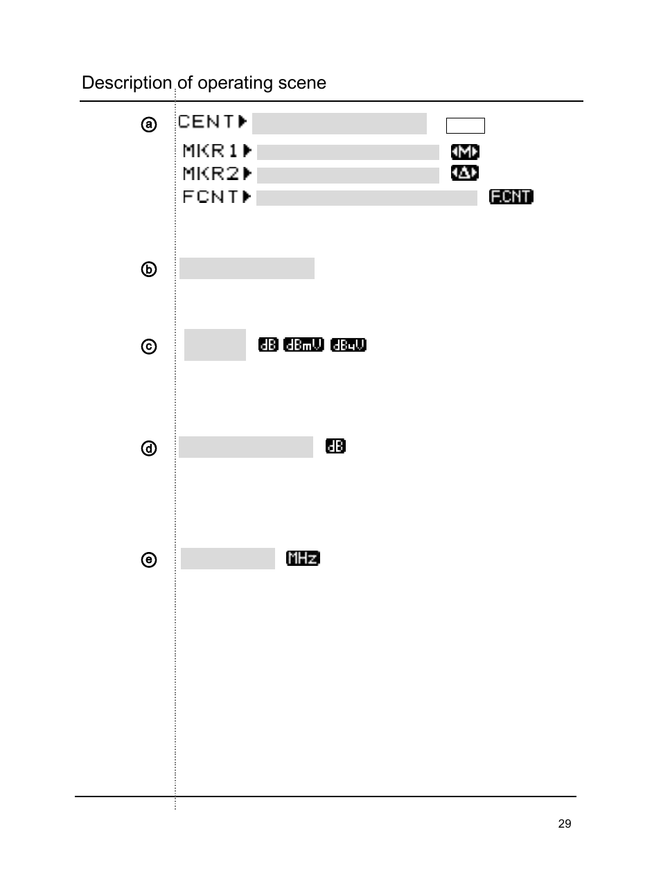 Description of operating scene | B&K Precision 2640 - Manual User Manual | Page 29 / 84