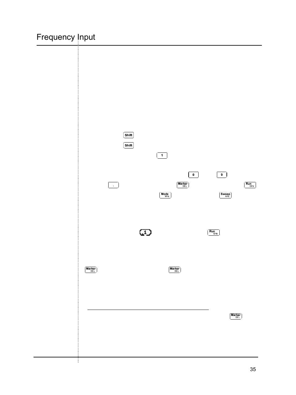 Frequency input | B&K Precision 2640 - Manual User Manual | Page 35 / 84