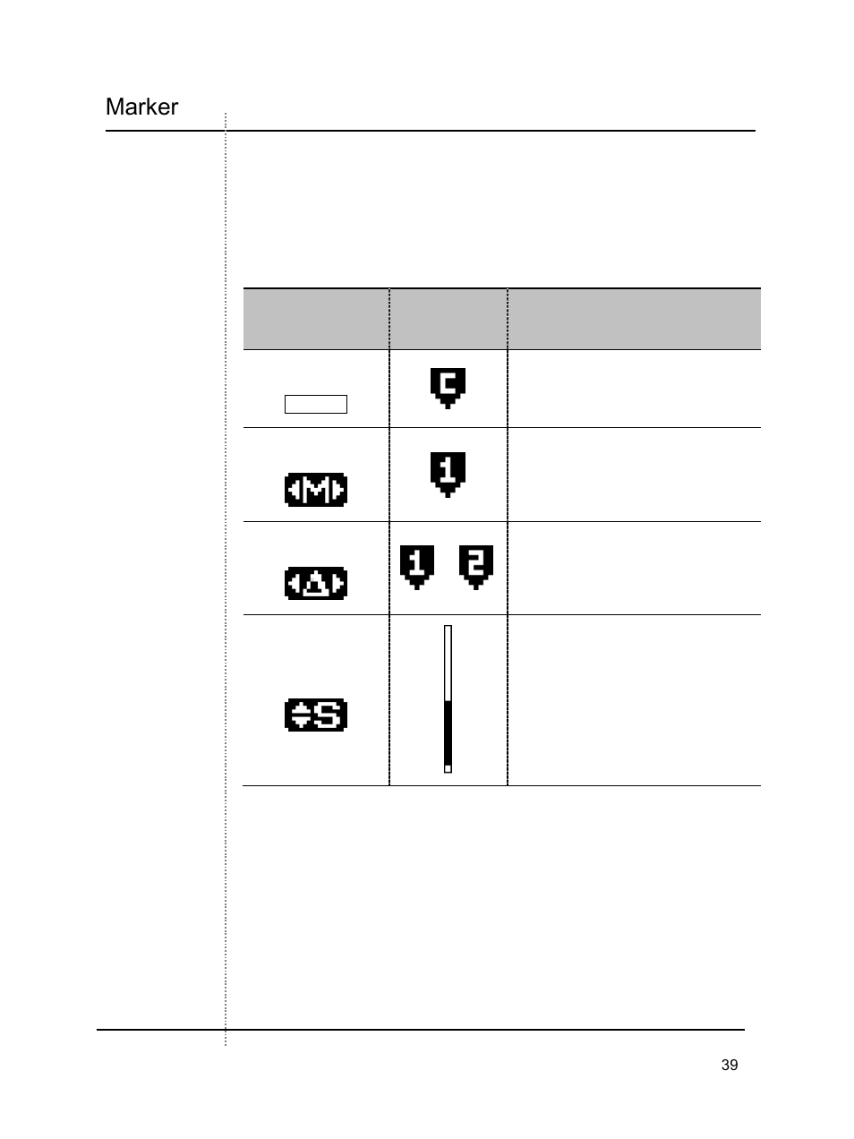 Marker | B&K Precision 2640 - Manual User Manual | Page 39 / 84