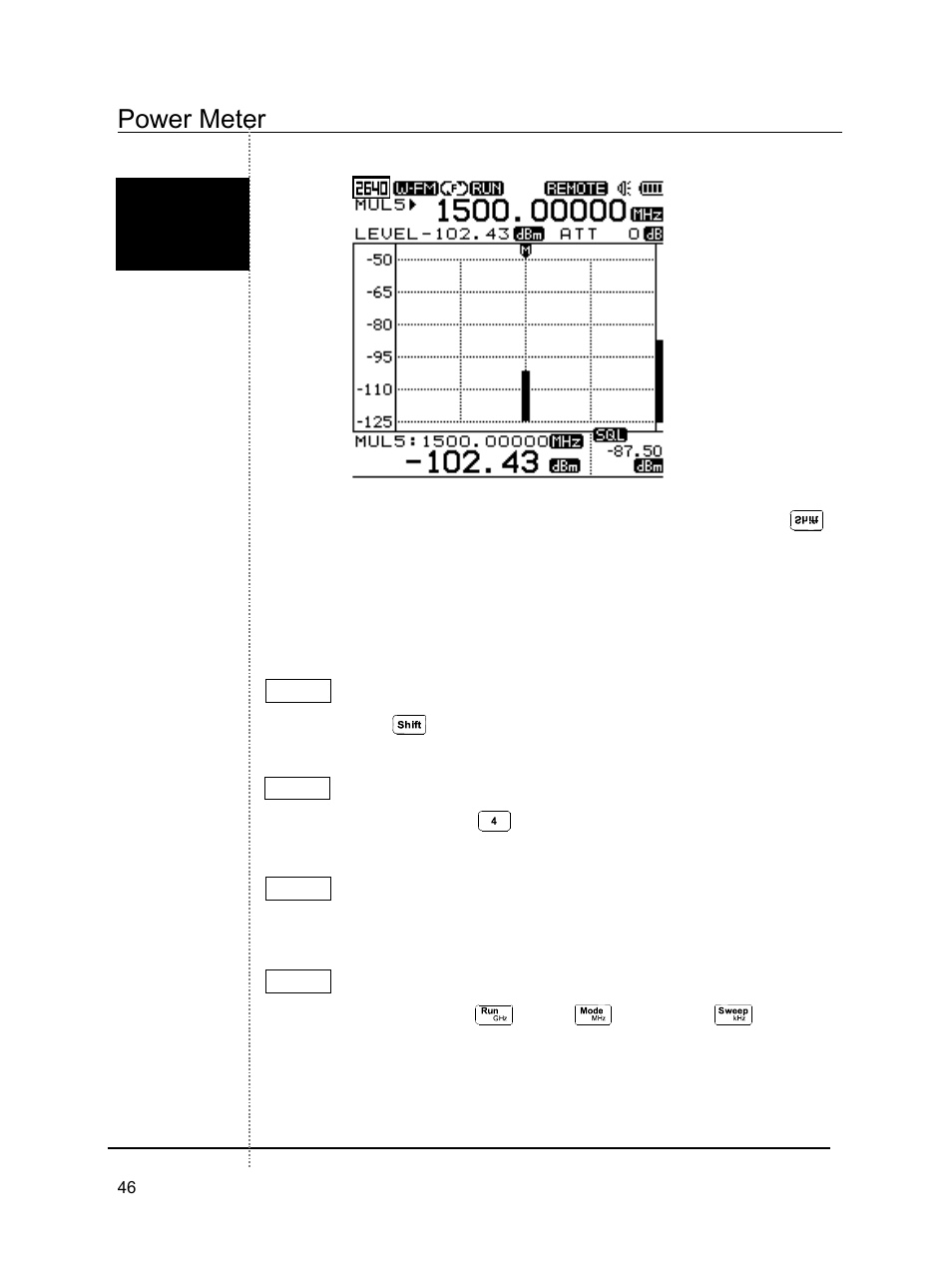 Power meter | B&K Precision 2640 - Manual User Manual | Page 46 / 84