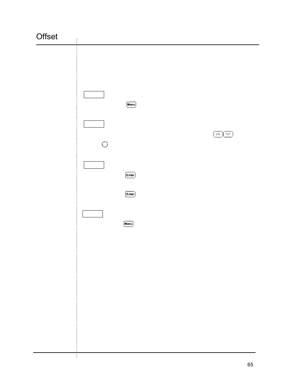 Offset | B&K Precision 2640 - Manual User Manual | Page 65 / 84