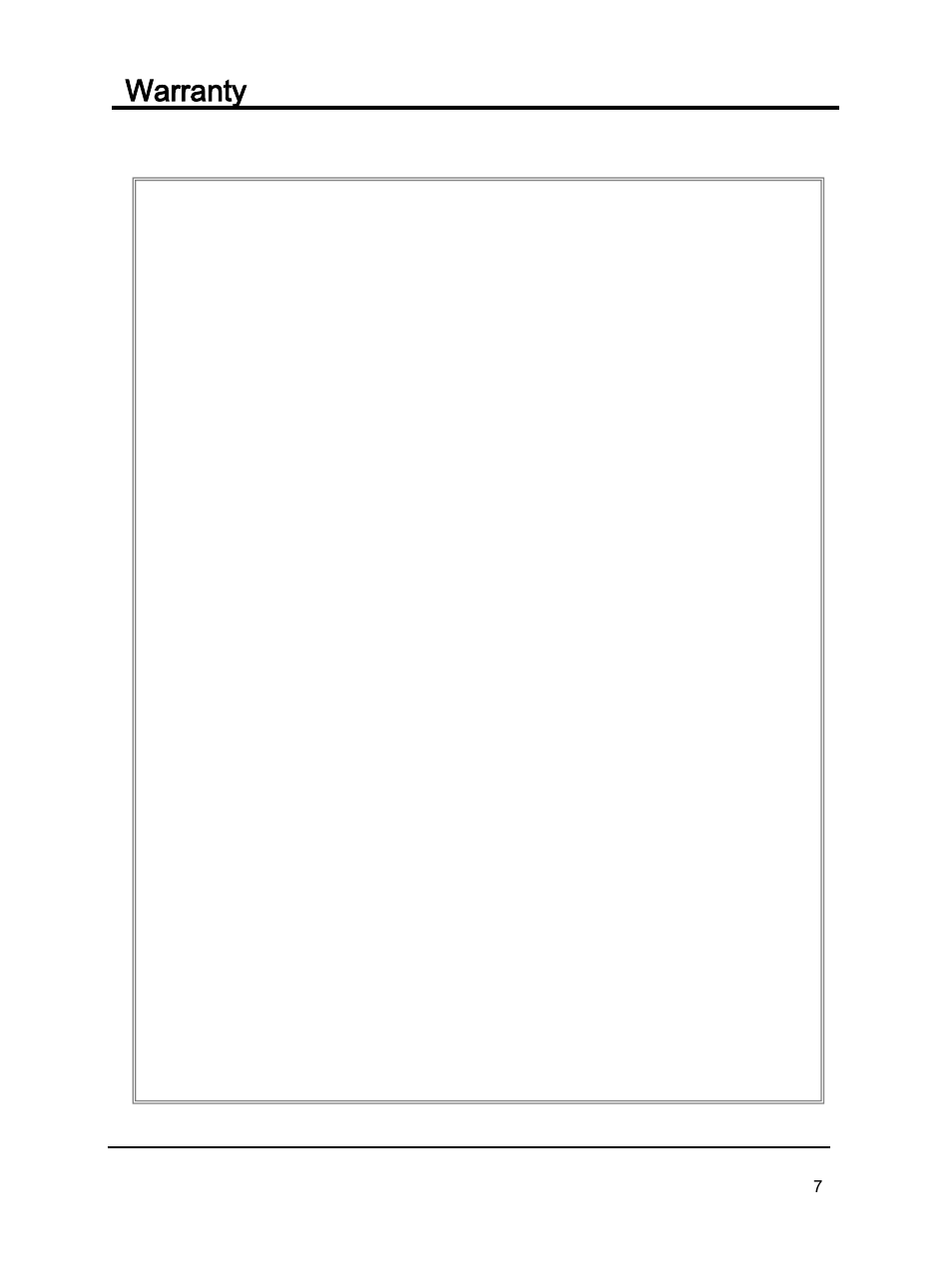 Warranty, Limited one-year warranty | B&K Precision 2640 - Manual User Manual | Page 7 / 84