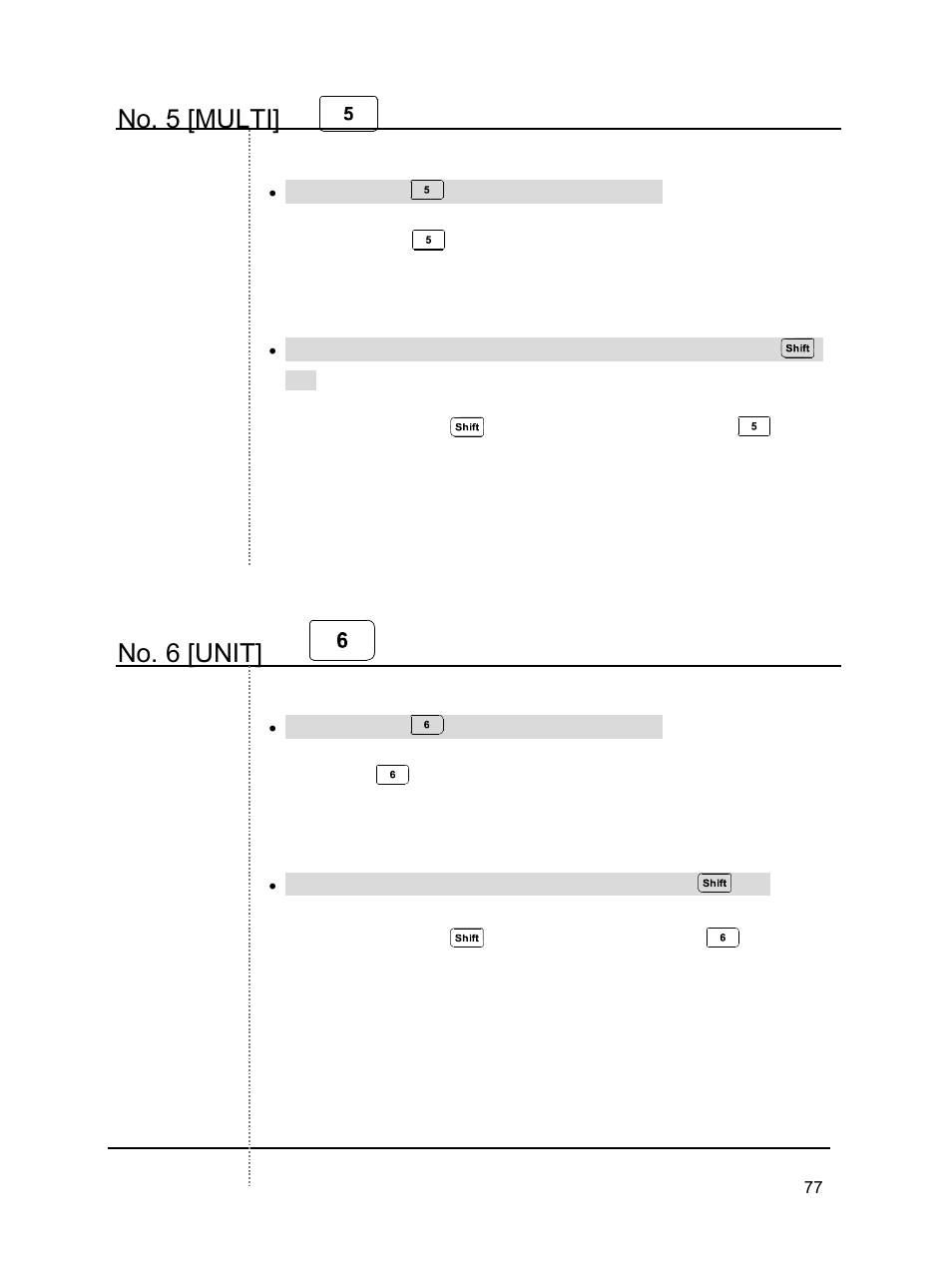 No. 5 [multi, No. 6 [unit | B&K Precision 2640 - Manual User Manual | Page 77 / 84