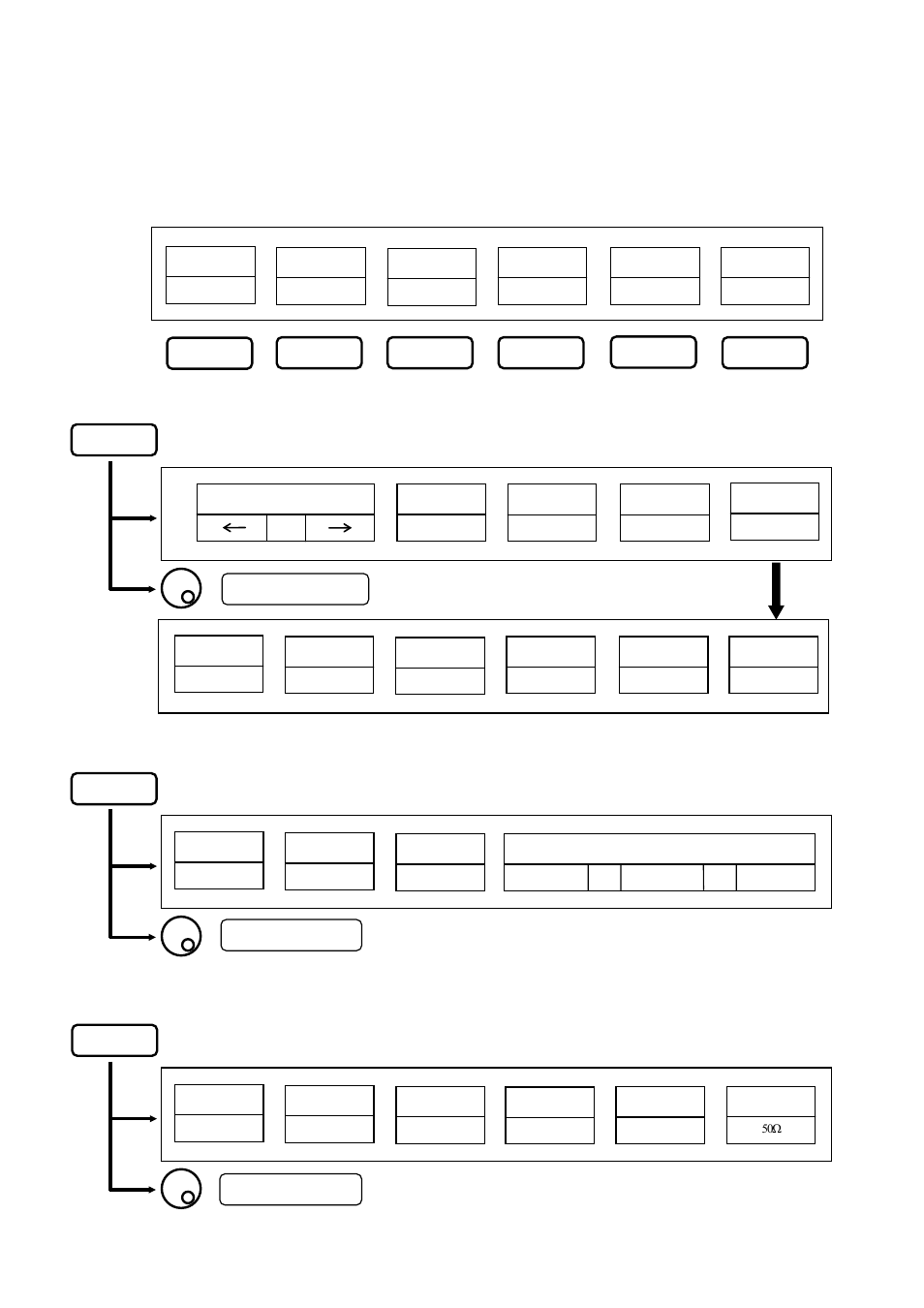 2 menu tree | B&K Precision 2658A - Manual User Manual | Page 19 / 89