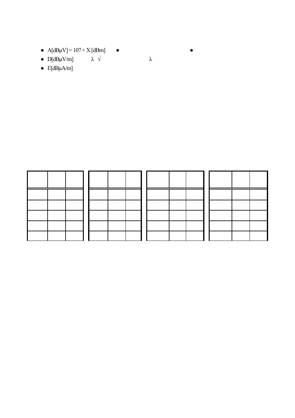 Elationship, Etween, Eference | Evel and, Att/amp, At d | B&K Precision 2658A - Manual User Manual | Page 33 / 89