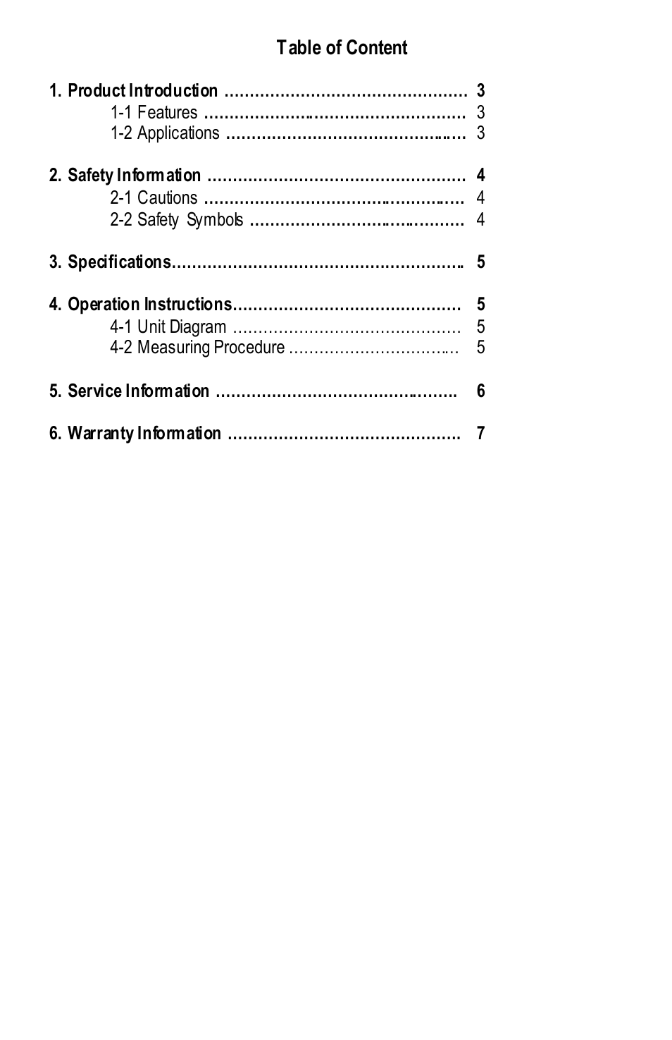 B&K Precision 301 - Manual User Manual | Page 3 / 9