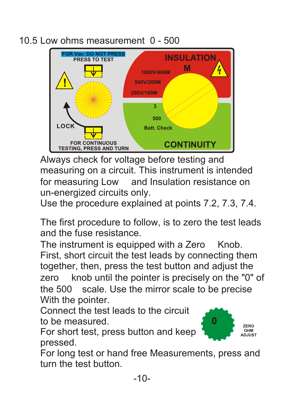 B&K Precision 307A - Manual User Manual | Page 12 / 21
