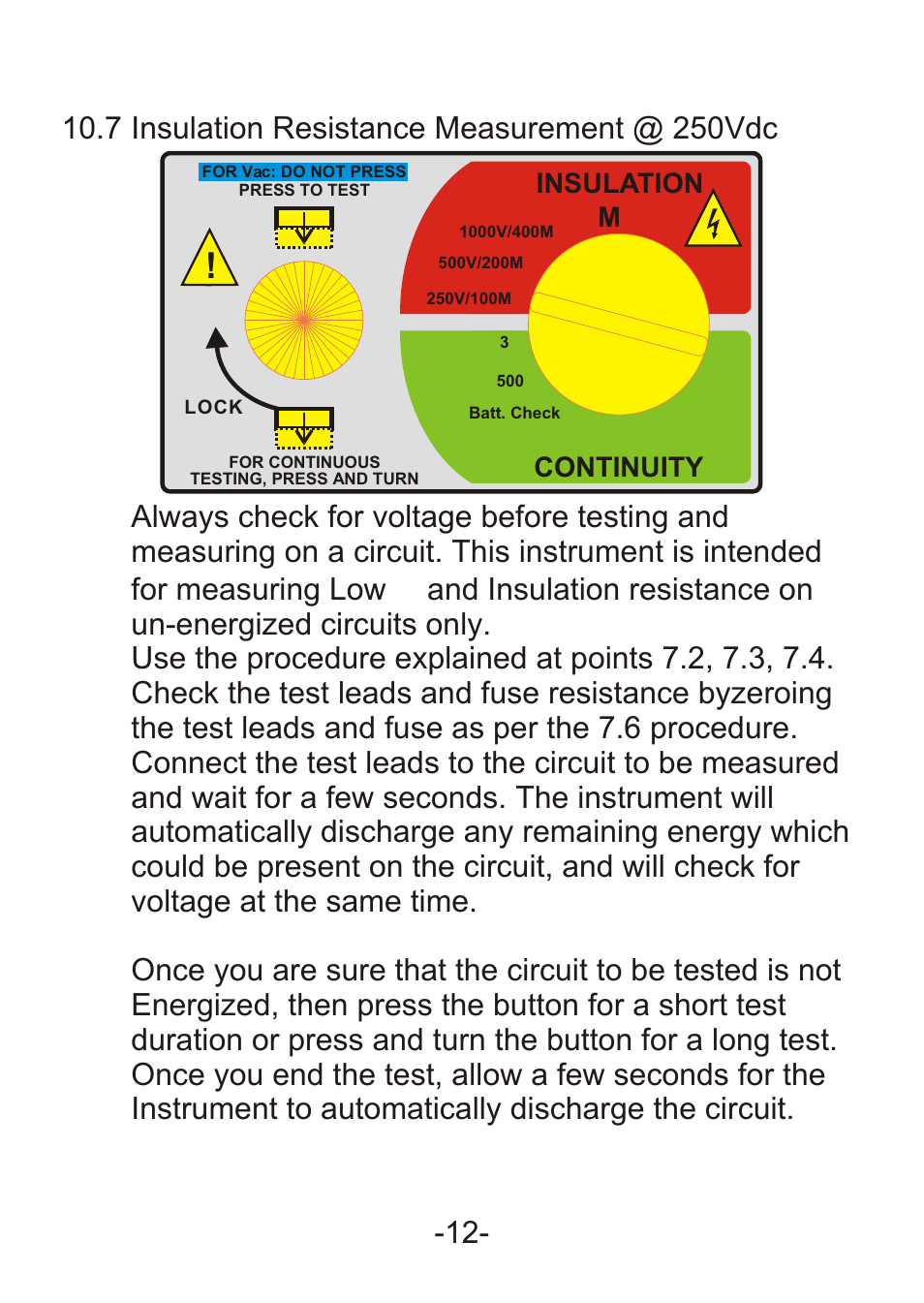 B&K Precision 307A - Manual User Manual | Page 14 / 21