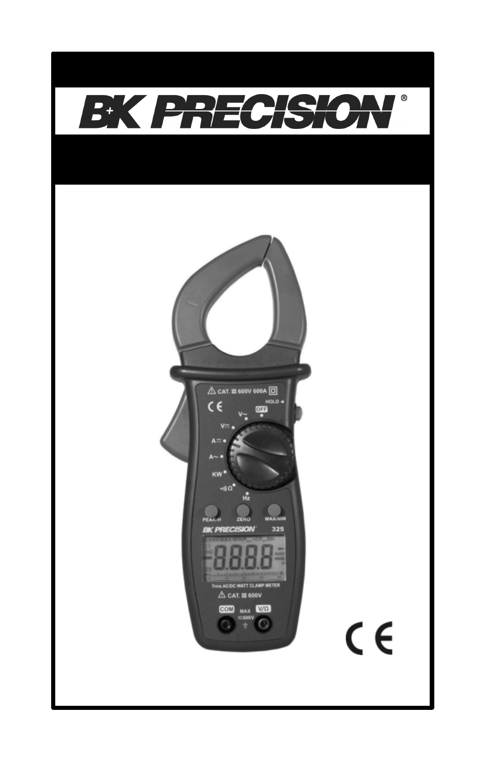 B&K Precision 325 - Manual User Manual | 23 pages