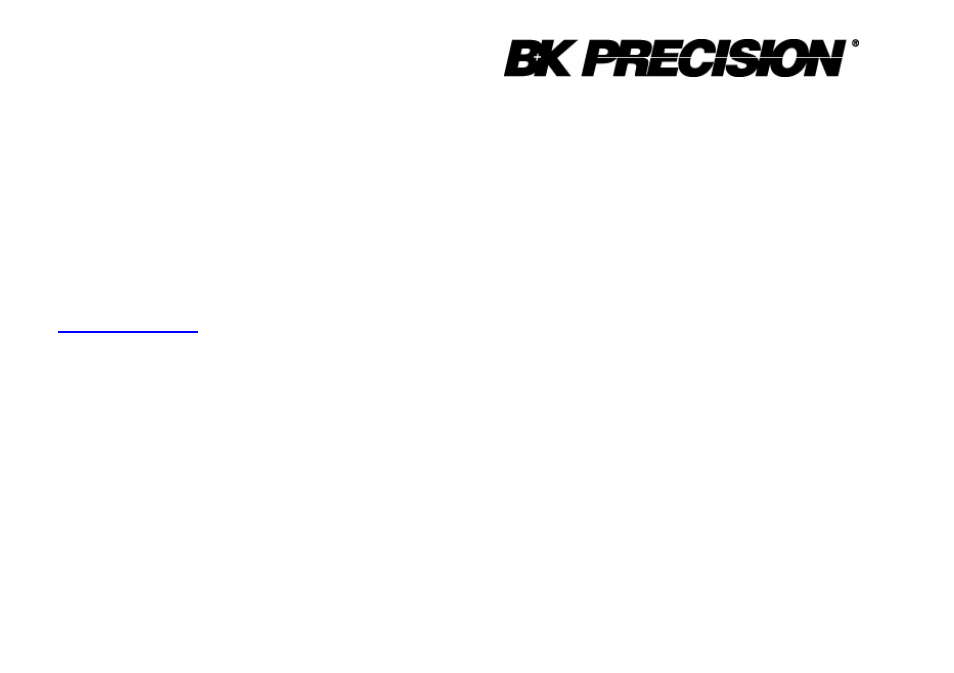 B&K Precision 600 - Manual User Manual | Page 8 / 18