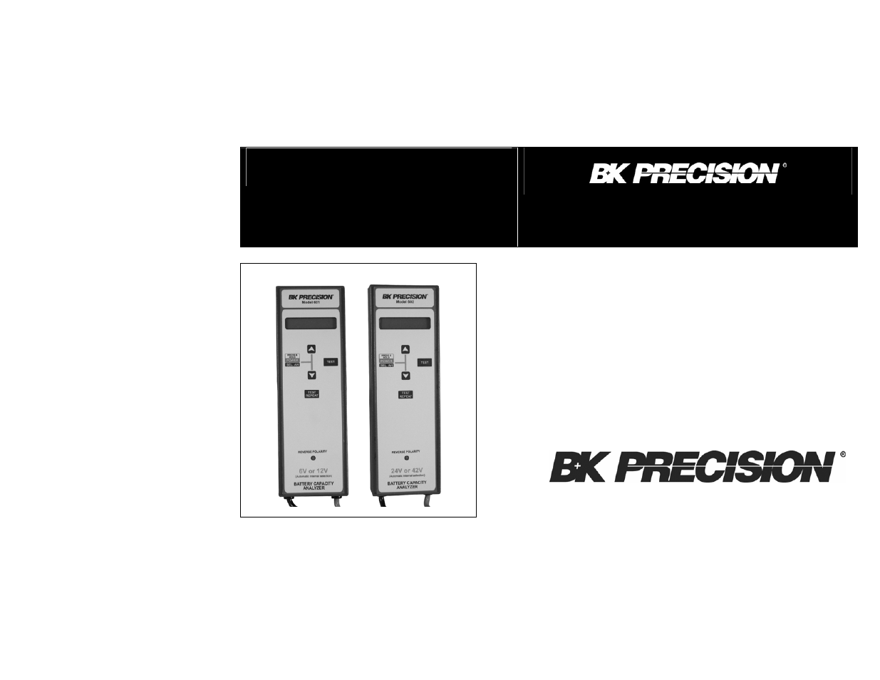 B&K Precision 602 - Manual User Manual | 18 pages
