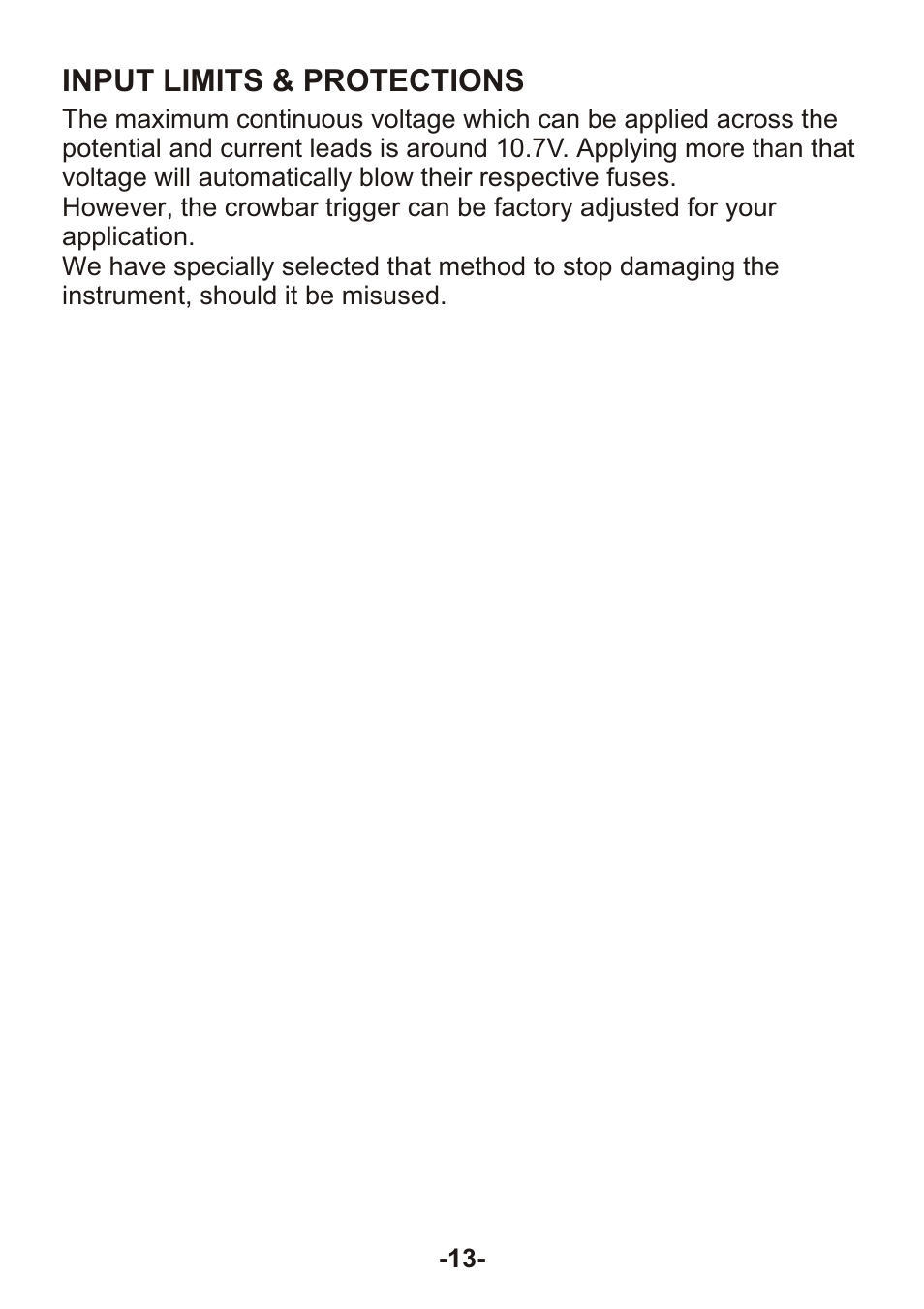 B&K Precision 310 - Manual User Manual | Page 15 / 20