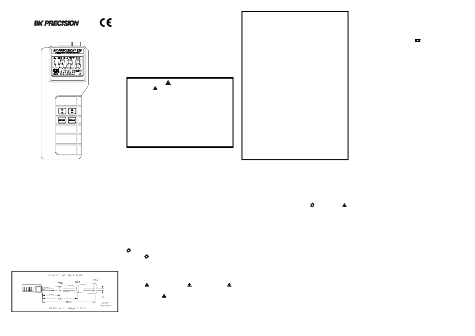 B&K Precision 635 - Manual User Manual | 2 pages