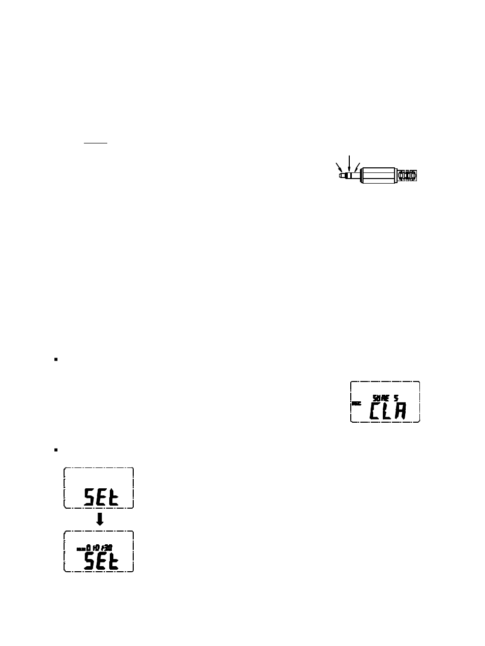V. data logger clock & interval setup | B&K Precision 735 - Manual User Manual | Page 7 / 19