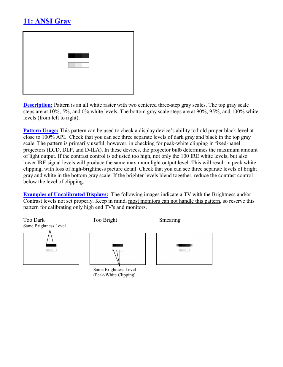 Ansi gray | B&K Precision 1253 - Manual User Manual | Page 19 / 37