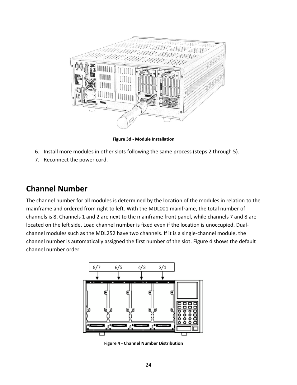 Channel number | B&K Precision MDL Series - Manual User Manual | Page 24 / 80