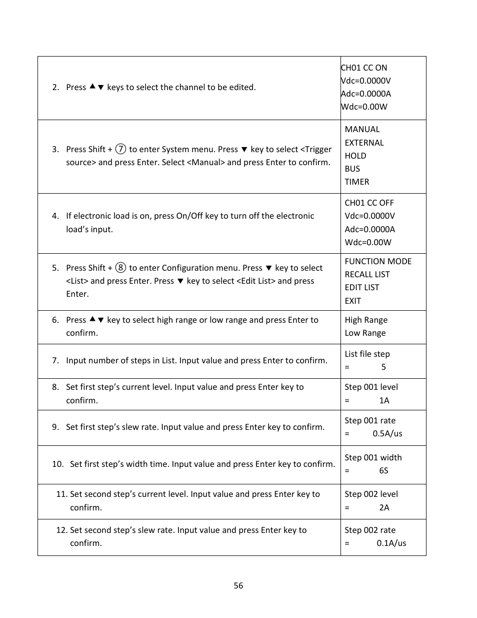 B&K Precision MDL Series - Manual User Manual | Page 56 / 80