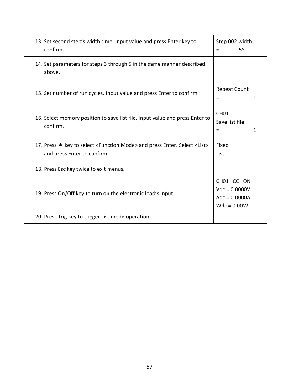 B&K Precision MDL Series - Manual User Manual | Page 57 / 80