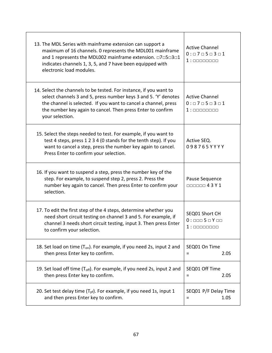 B&K Precision MDL Series - Manual User Manual | Page 67 / 80