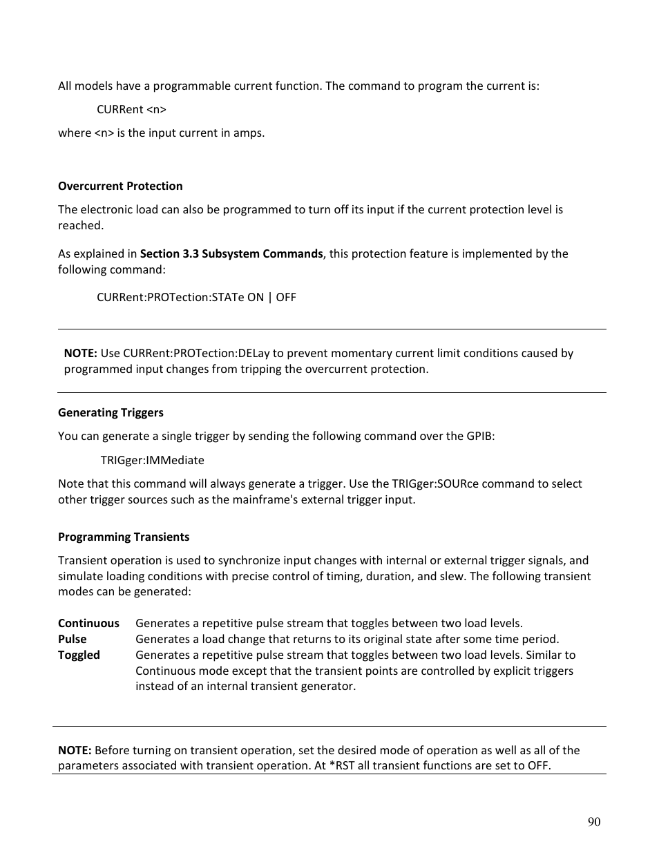 B&K Precision MDL Series - Programming Manual User Manual | Page 90 / 97