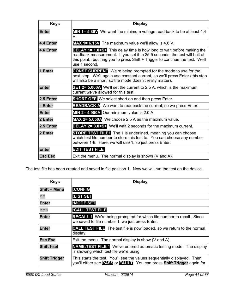 B&K Precision 8500-8526 - Manual User Manual | Page 41 / 77