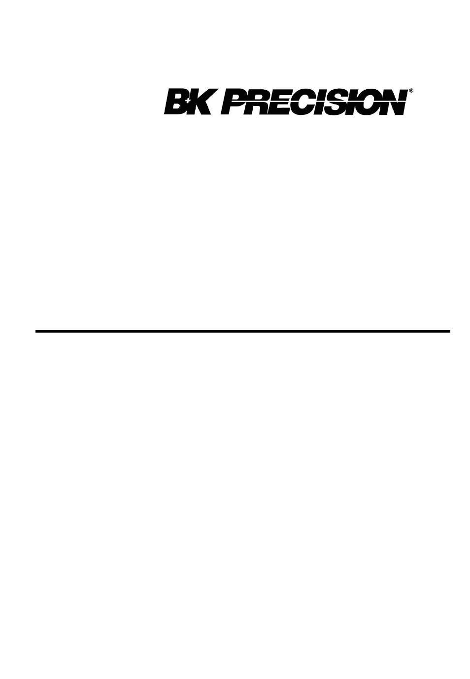 B&K Precision 1823A - Manual User Manual | 24 pages