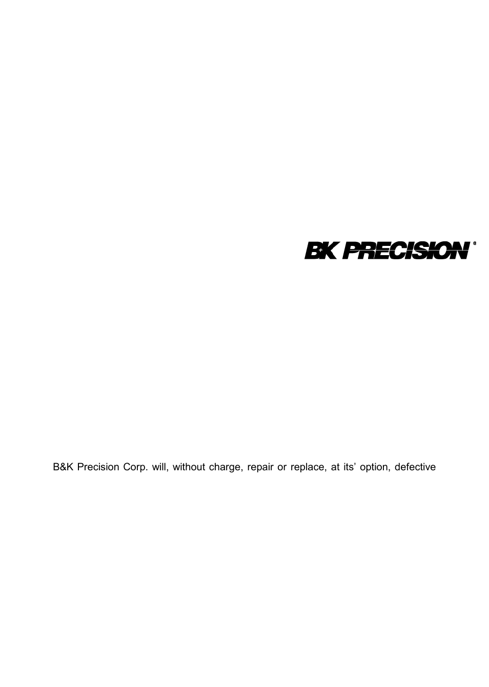 B&K Precision 1856D - Manual User Manual | Page 22 / 24