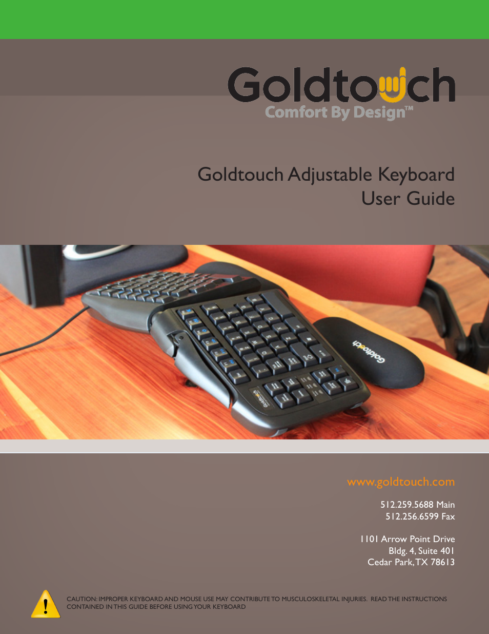 BakkerElkhuizen Goldtouch Adjustable V2 User Manual | 13 pages