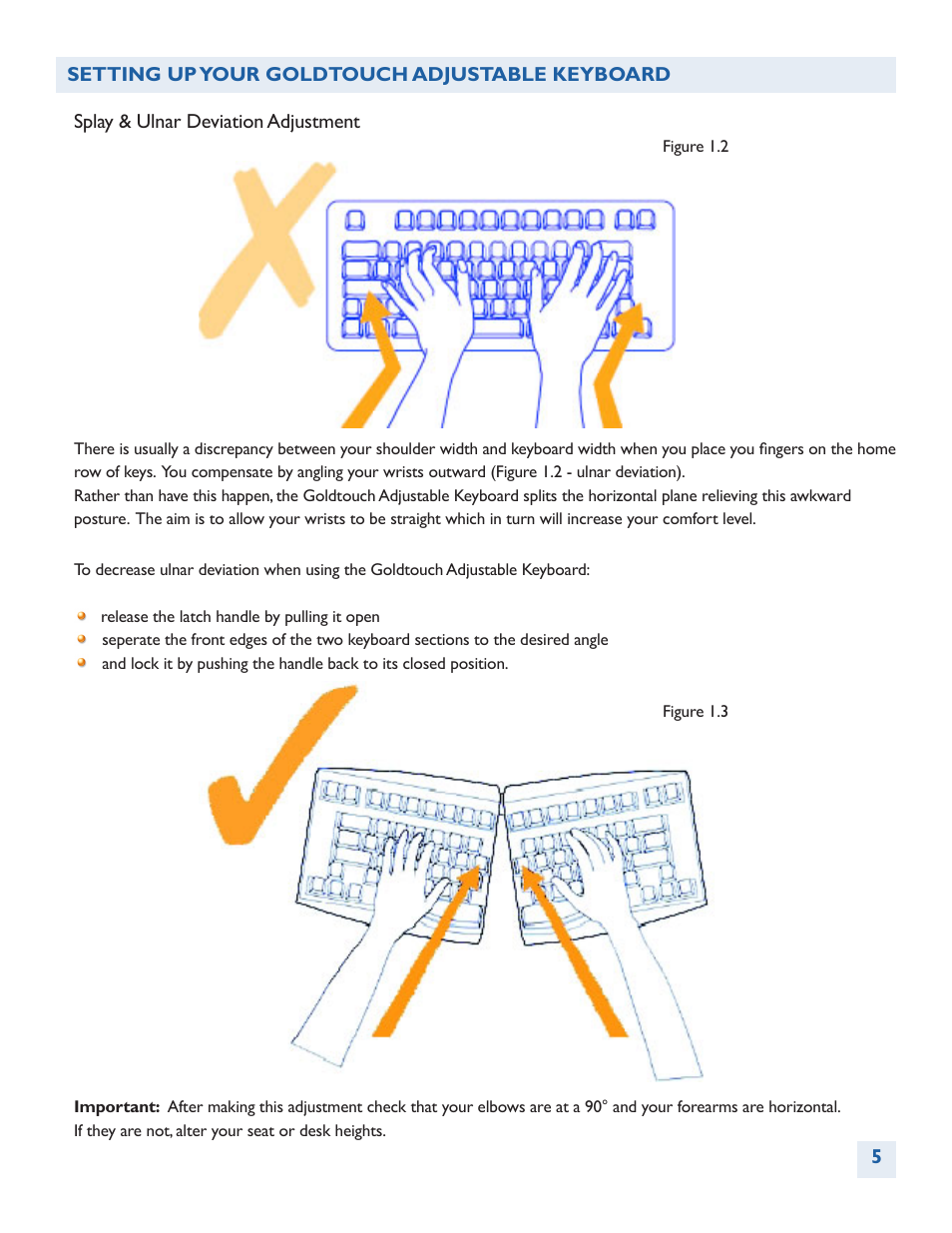 BakkerElkhuizen Goldtouch Adjustable V2 User Manual | Page 6 / 13