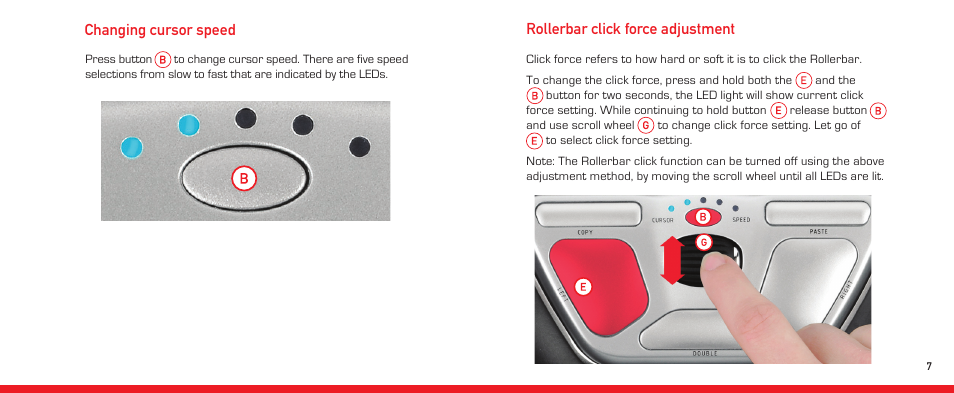 BakkerElkhuizen RollerMouse Red User Manual | Page 8 / 10