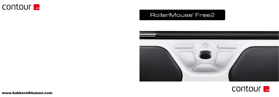 BakkerElkhuizen RollerMouse Free2 User Manual | 7 pages