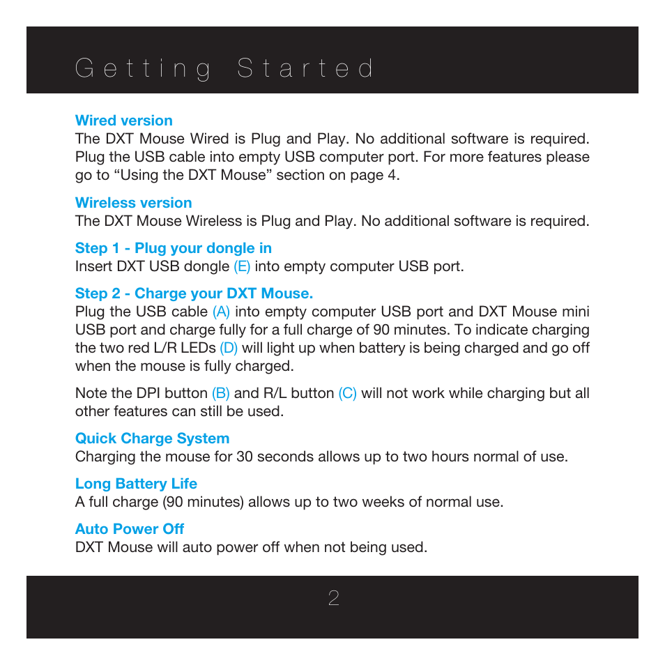 BakkerElkhuizen DXT Precision Wireless User Manual | Page 3 / 6