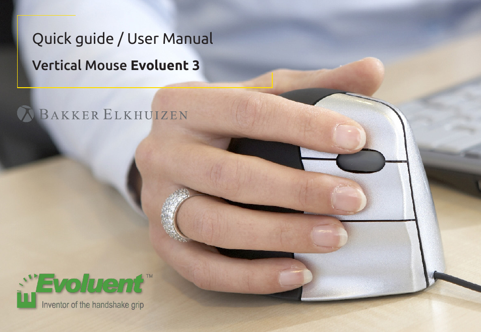 BakkerElkhuizen Evoluent3 Right User Manual | 6 pages