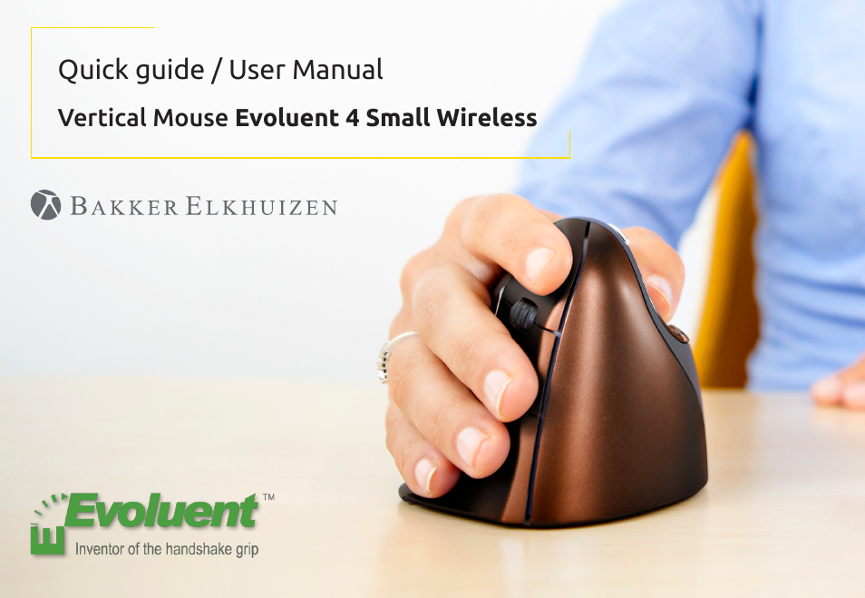 BakkerElkhuizen Evoluent4 Small Wireless User Manual | 8 pages
