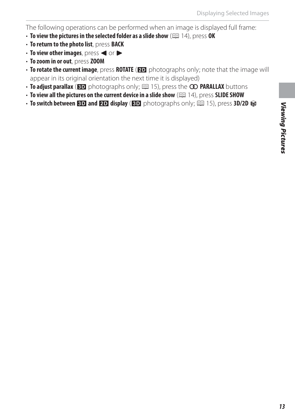 FujiFilm FinePix Real 3D V3 User Manual | Page 19 / 36